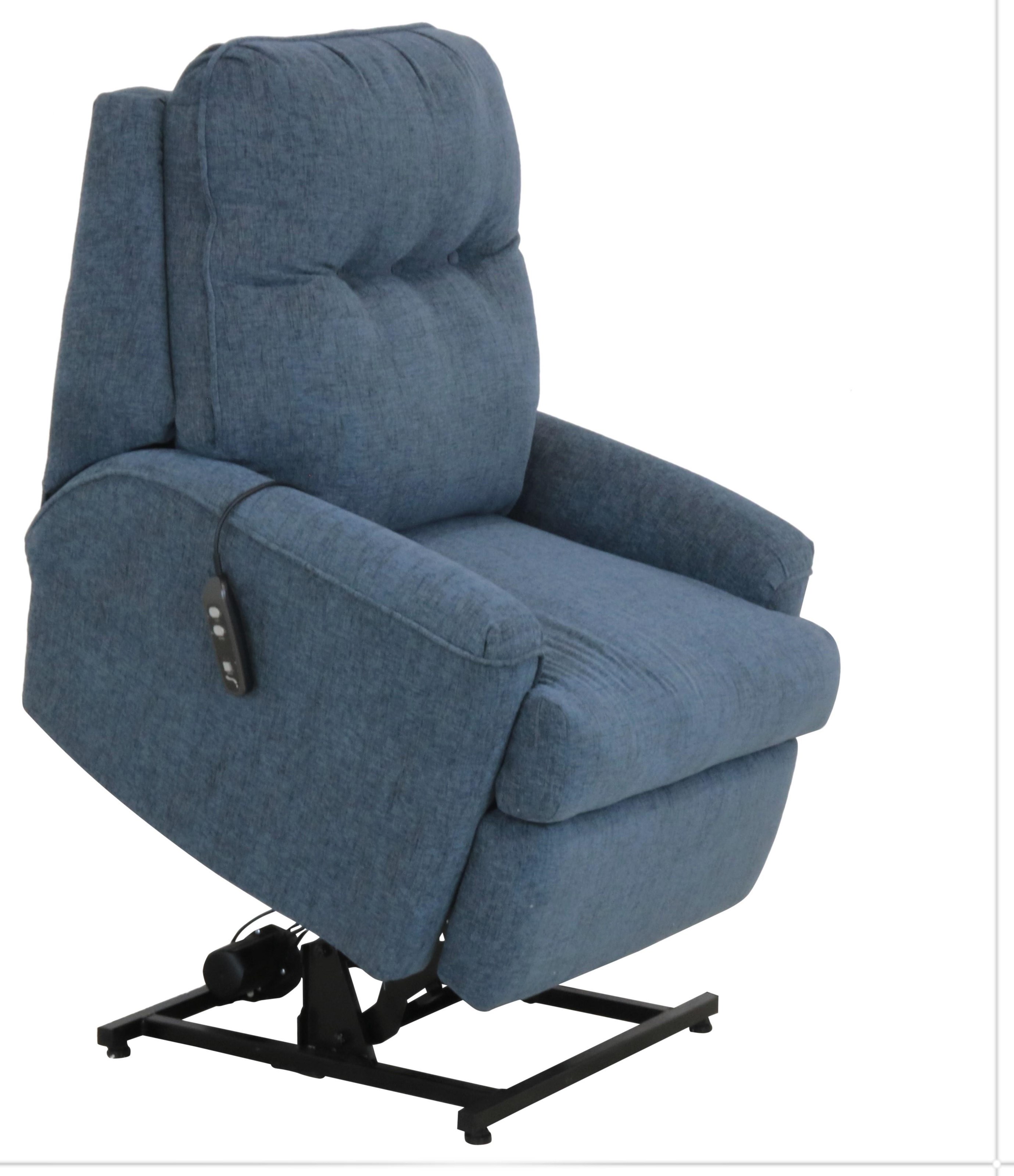 Lane dawson sales denim recliner